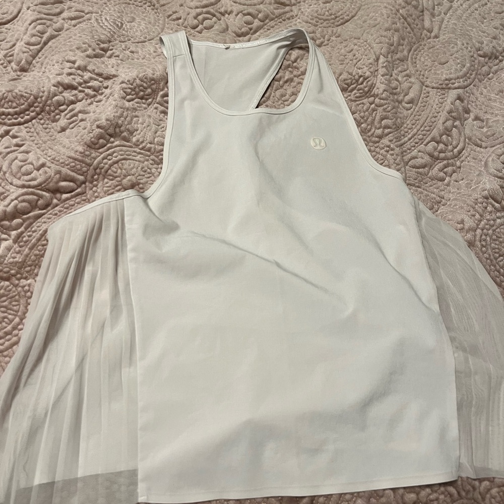 lululemon athletica Cream Tank Top